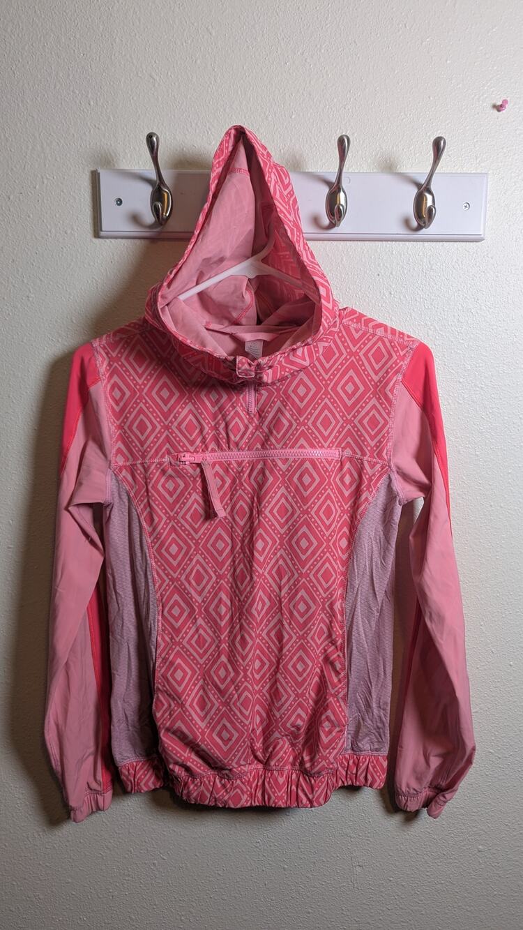 Ivivva Women's Windbreaker Pullover Hoodie Size 12
